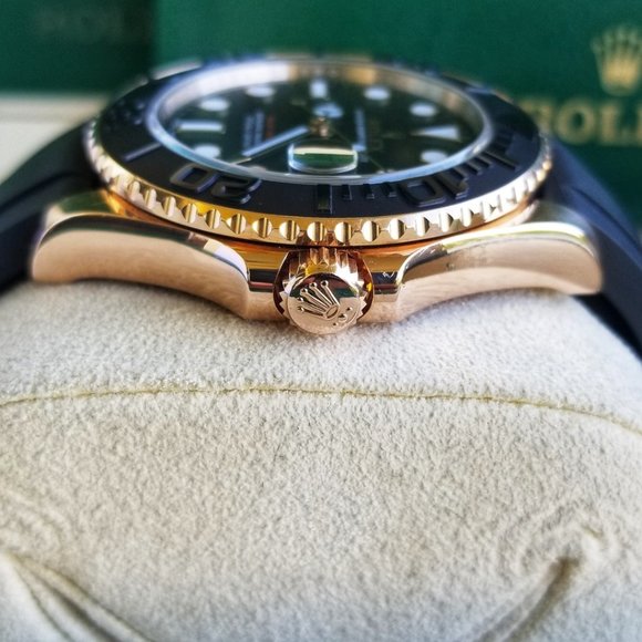 Rolex Yacht Master 18k Gold 268655 Mens Watch - Picture 5 of 7